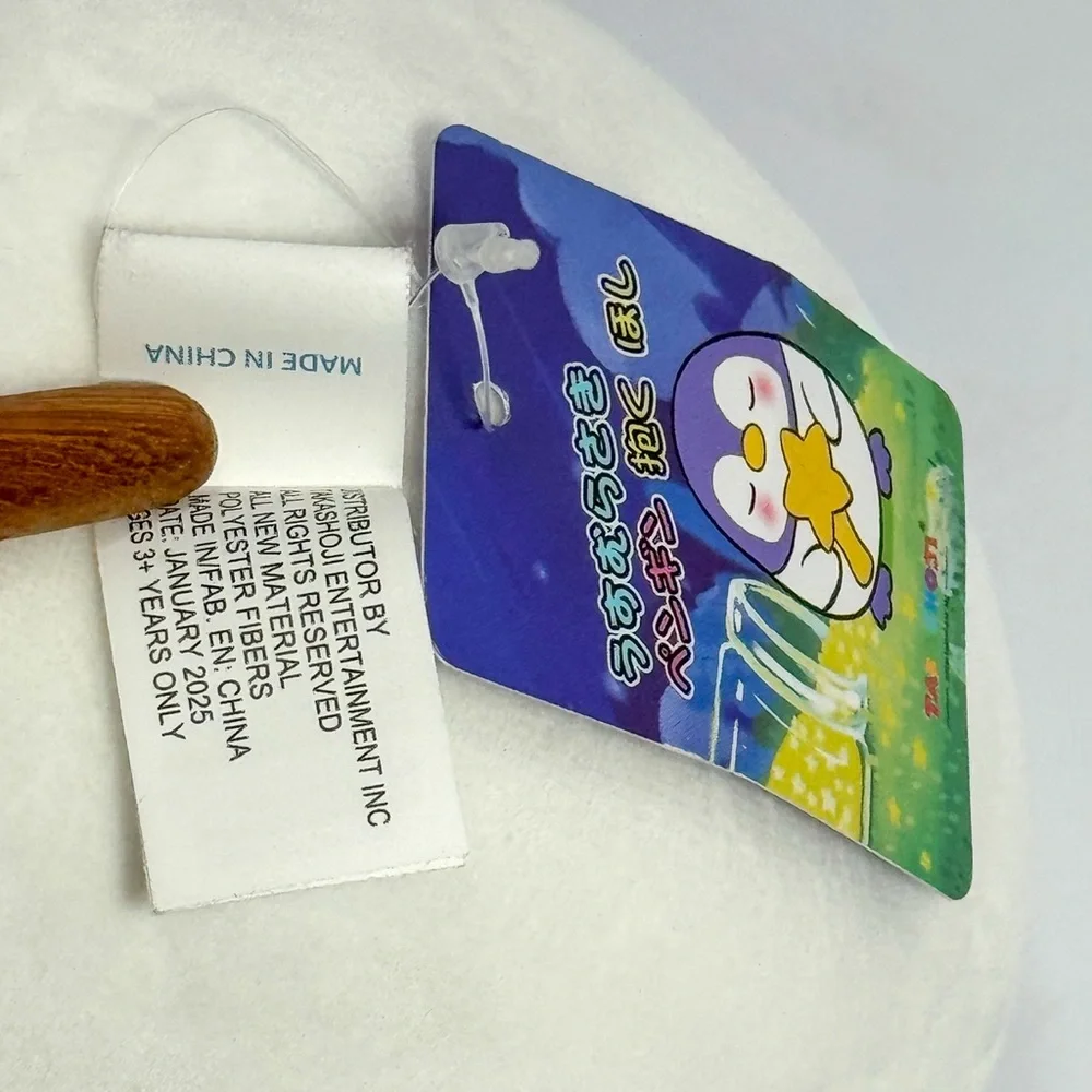 Kawaii Chibi Purple Penguin Wishing Star Plush 7” Stuffed Toy Japan Import New - Picture 10 of 10